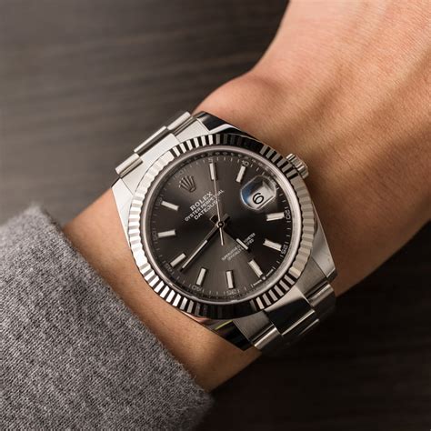 rolex 41 mm rhodium dial|rolex datejust 41 rhodium price.